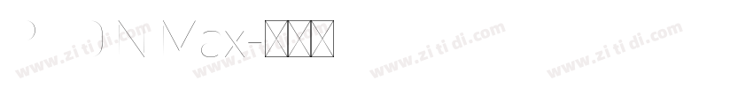 PF DIN Max字体转换